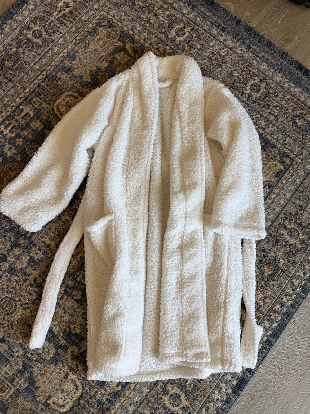 Pottery Barn Teddy Sherpa Robe Jacket